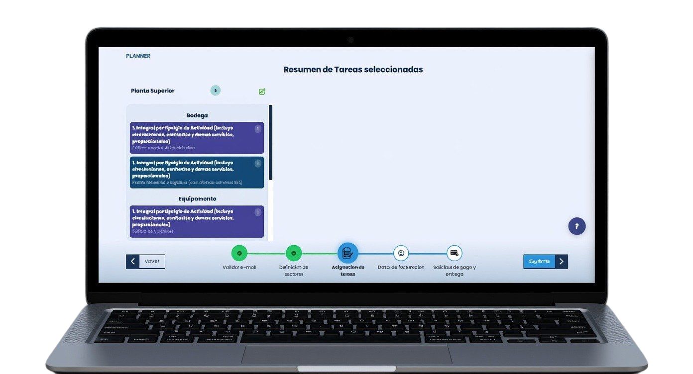 Panel de planificación de limpieza Planner-1
